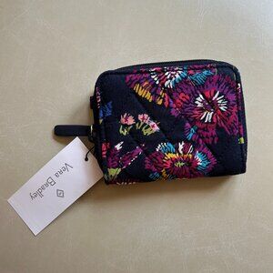 Brand New Vera Bradley Petite Zip-Around Wallet